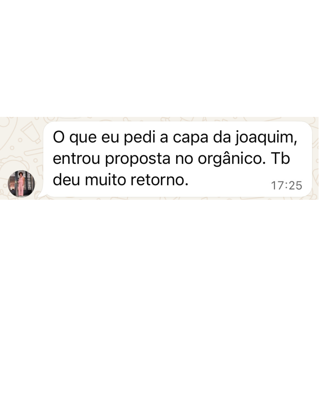 Depoimento de Priscila Morais